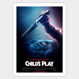 Child's Play Remake Movie Poster Sticker